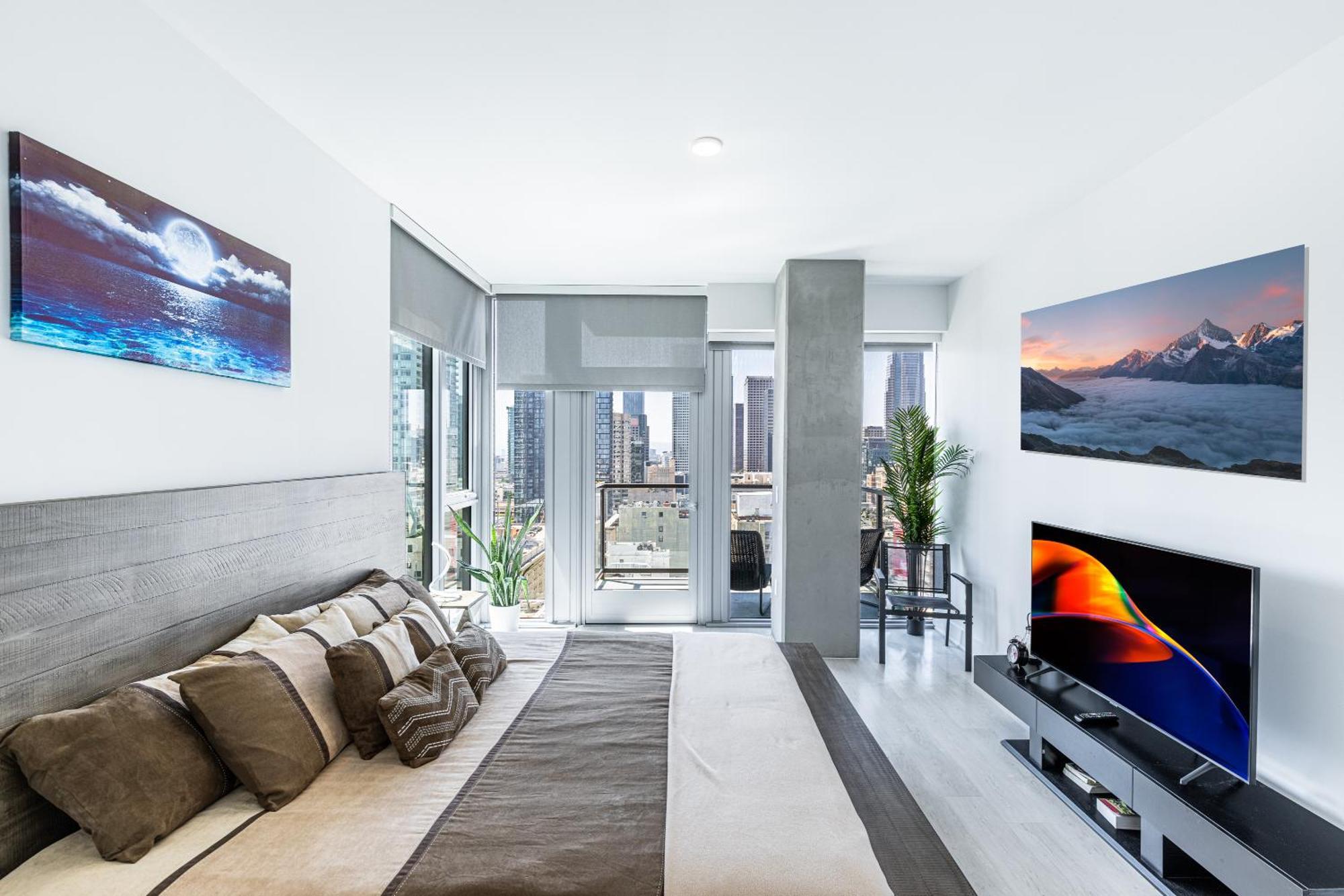 Top Floor 3 Bed 3 Bath Penthouse Living In Luxury Los Angeles Eksteriør bilde