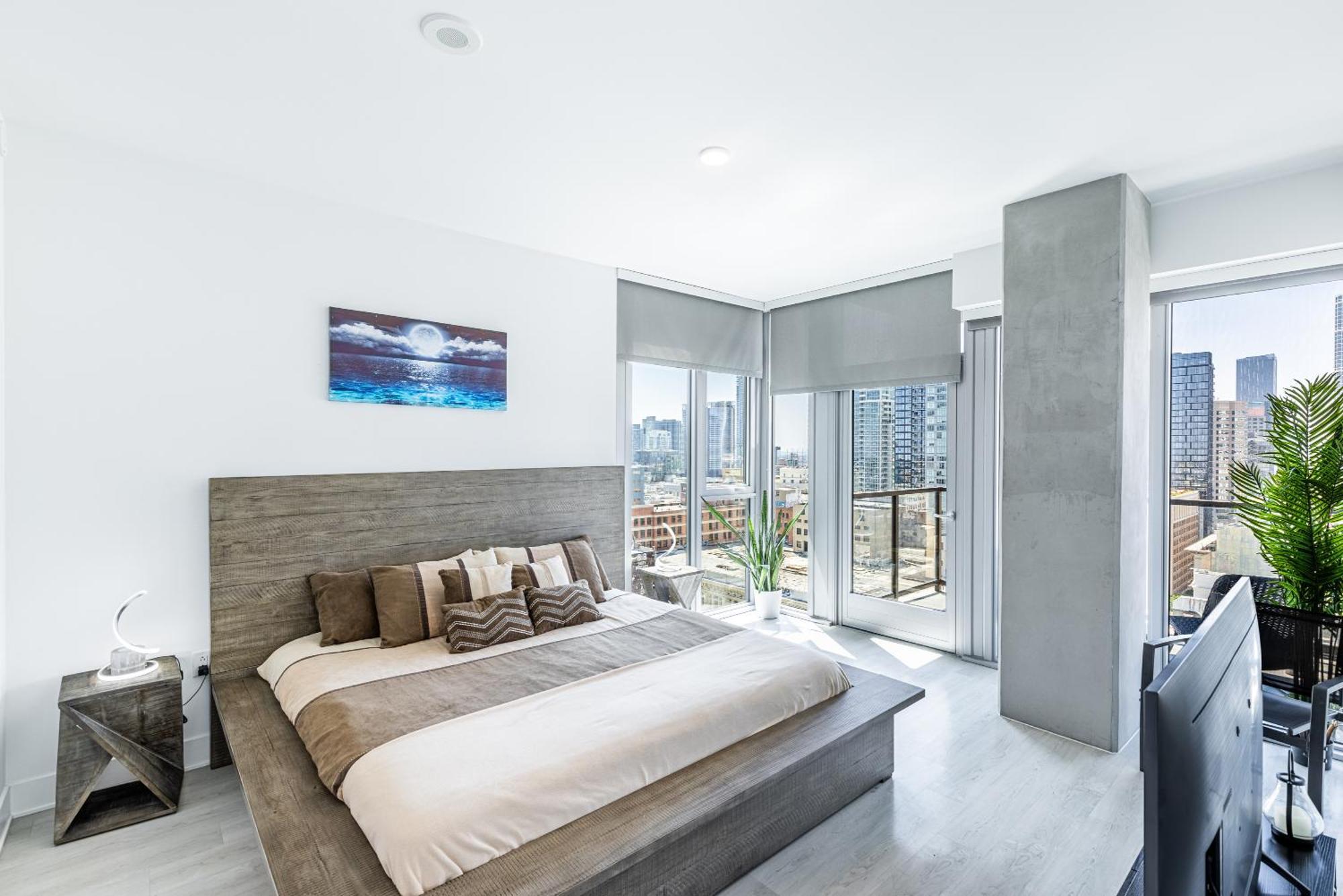 Top Floor 3 Bed 3 Bath Penthouse Living In Luxury Los Angeles Eksteriør bilde