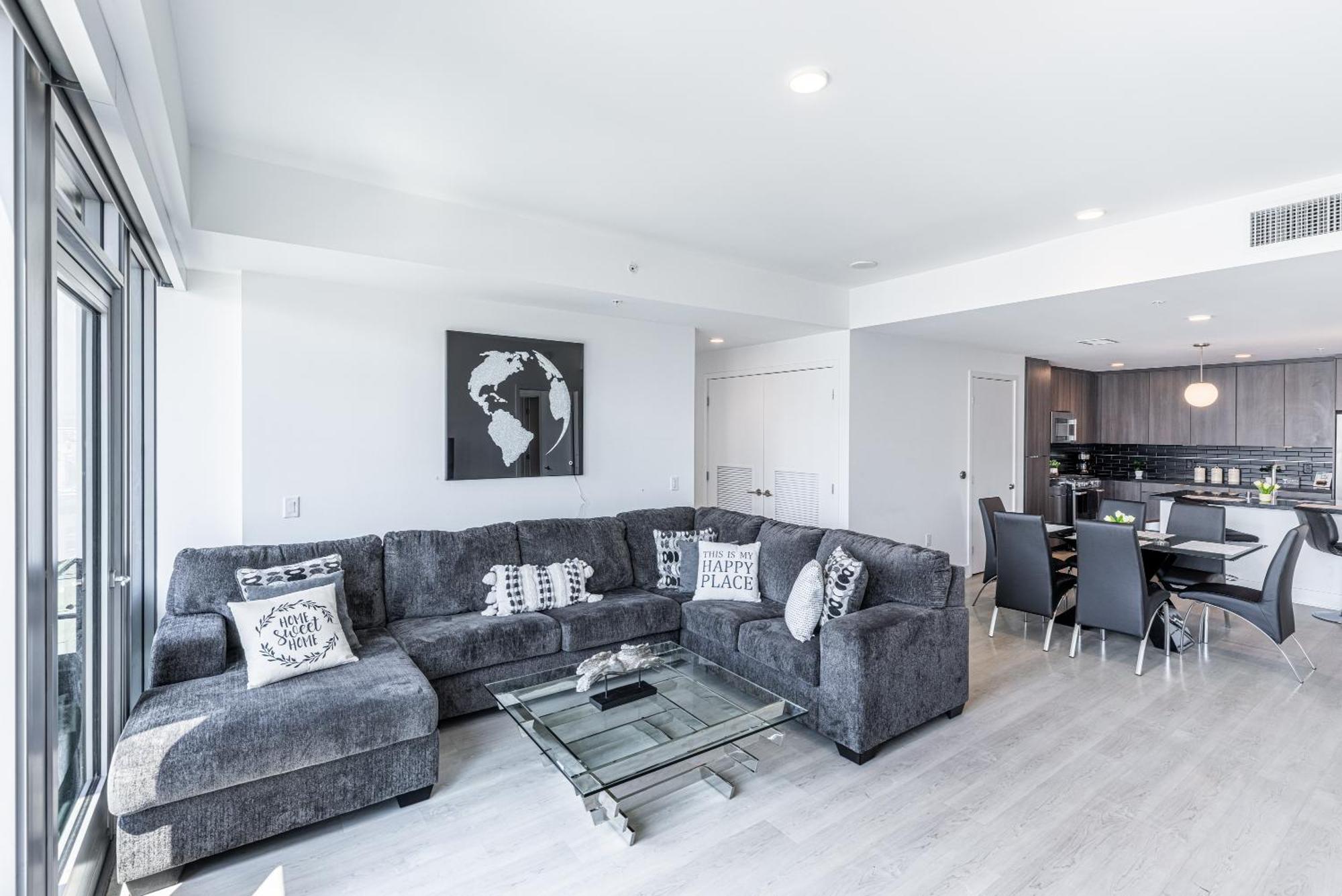 Top Floor 3 Bed 3 Bath Penthouse Living In Luxury Los Angeles Eksteriør bilde